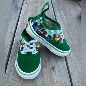 Limited edition Sesame Street toddler slip-on Vans